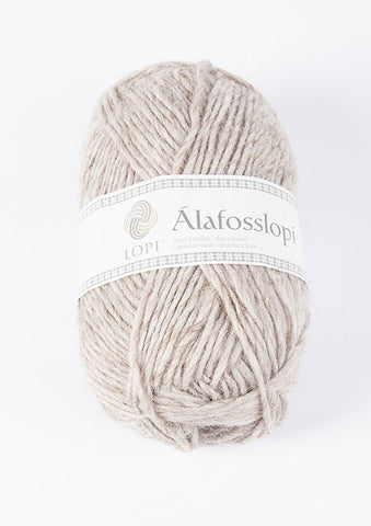 Icelandic sweaters and products - Alafoss Lopi 0086 - light beige heather Alafoss Wool Yarn - Shopicelandic.com