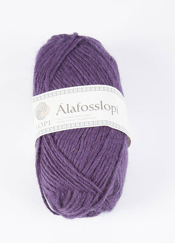 Icelandic sweaters and products - Alafoss Lopi 0163 - dark soft purple Alafoss Wool Yarn - Shopicelandic.com