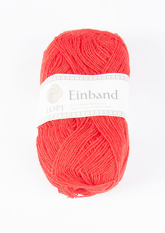 Icelandic sweaters and products - Einband 1770 Wool Yarn - Flame Red Einband Wool Yarn - Shopicelandic.com
