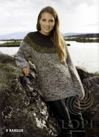 Icelandic sweaters and products - Rangur Women Wool Sweater Grey Tailor Made - Shopicelandic.com