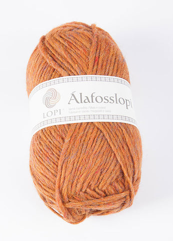 Icelandic sweaters and products - Alafoss Lopi 9971 - amber heather Alafoss Wool Yarn - Shopicelandic.com