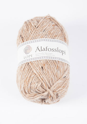 Icelandic sweaters and products - Alafoss Lopi 9976 - beige tweed Alafoss Wool Yarn - Shopicelandic.com