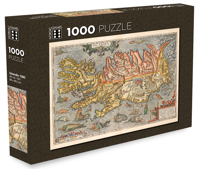 y*o様 LOST IN ICELAND Islandia 1590 - Jigsaw Puzzle (1000pcs) – Shopicelandic