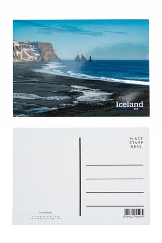 Icelandic sweaters and products - Postcard - Reynisfjara Postcards - Shopicelandic.com