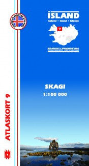Icelandic sweaters and products - Topographic Map - Skagi Maps - Shopicelandic.com