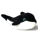 Black/white whale 22 cm