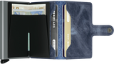 Miniwallet: Vintage Blue