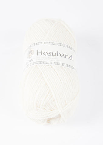 Icelandic sweaters and products - 0001 Hosuband - White Hosuband Wool Yarn - Shopicelandic.com