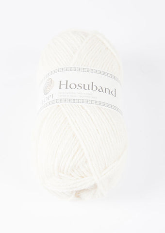 Icelandic sweaters and products - 0001 Hosuband - White Hosuband Wool Yarn - Shopicelandic.com