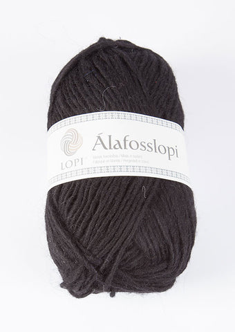 Icelandic sweaters and products - Alafoss Lopi 0059 - black Alafoss Wool Yarn - Shopicelandic.com