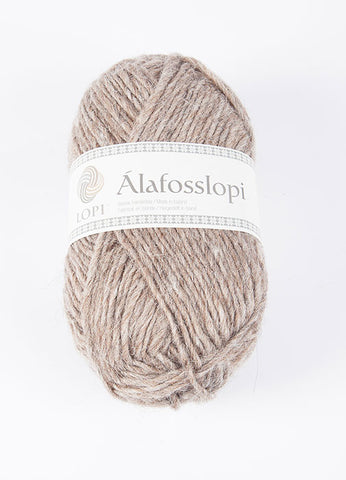 Icelandic sweaters and products - Alafoss Lopi 0085 - oatmeal heather Alafoss Wool Yarn - Shopicelandic.com