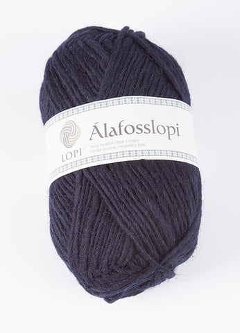 Icelandic sweaters and products - Alafoss Lopi 0709 - midnight blue Alafoss Wool Yarn - Shopicelandic.com