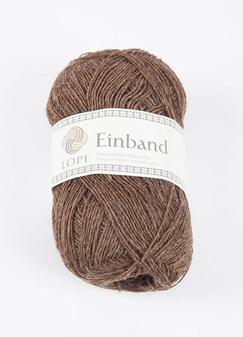Icelandic sweaters and products - Einband 0853 Wool Yarn - Brown Einband Wool Yarn - Shopicelandic.com