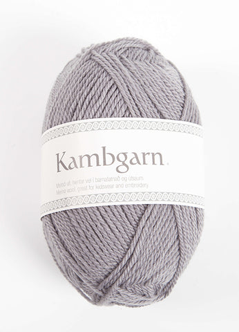 Icelandic sweaters and products - Kambgarn - 1201 Dove Grey Kambgarn Wool Yarn - Shopicelandic.com