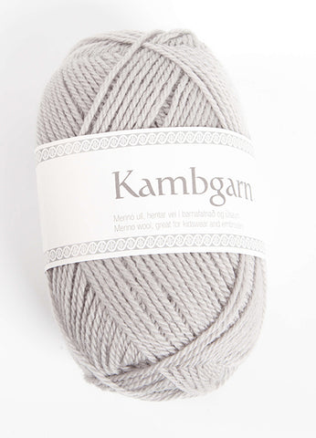 Icelandic sweaters and products - Kambgarn - 1202 Frost Grey Kambgarn Wool Yarn - Shopicelandic.com