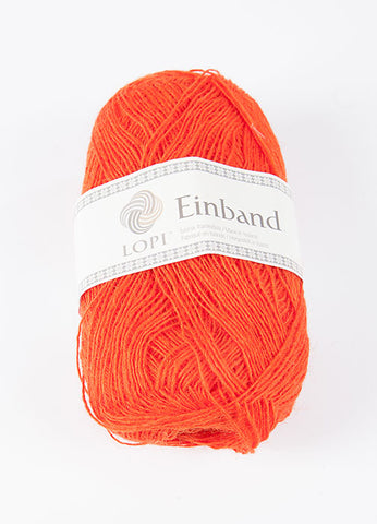 Icelandic sweaters and products - Einband 1766 Wool Yarn - Orange Einband Wool Yarn - Shopicelandic.com
