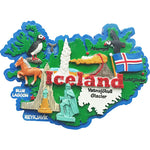 Magnet Poly ICELAND map