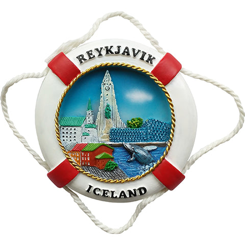 Magnet Lifebuoy Reykjavik