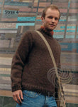 Icelandic sweaters and products - Strax Mens Wool Sweater Brown Tailor Made - Shopicelandic.com