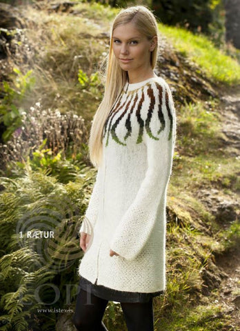 Icelandic sweaters and products - Rætur (Roots) Women Wool Sweater Tailor Made - Shopicelandic.com