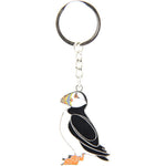 Keyring Inkfilled Puffin