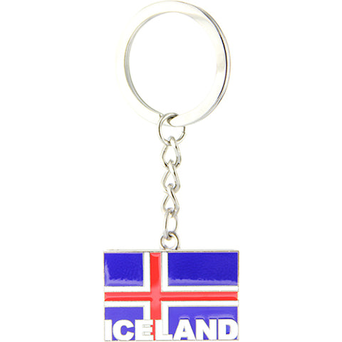 Keyring Flag ICELAND