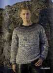 Icelandic sweaters and products - Rangur (Inside Out) Mens Wool Sweater Grey Tailor Made - Shopicelandic.com