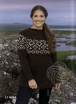 Icelandic sweaters and products - Móra Women Wool Sweater Black Tailor Made - Shopicelandic.com