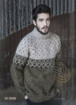 Icelandic sweaters and products - Einir Mens Wool Sweater Green Tailor Made - Shopicelandic.com