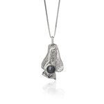 Icelandic sweaters and products - Black lava tear necklace - Big Jewelry - Shopicelandic.com