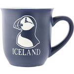 Mug Jazz Puffin silhouette Blue