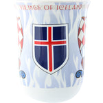 Mugg Horn Vikings Flames ICELAND