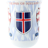 Mugg Horn Vikings Flames ICELAND