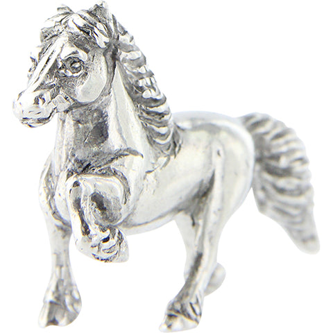 Figurine pewter Icelandic horse 3cm