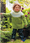 Icelandic sweaters and products - Istex Blaklukka Green - knitting kit Wool Knitting Kit - Shopicelandic.com
