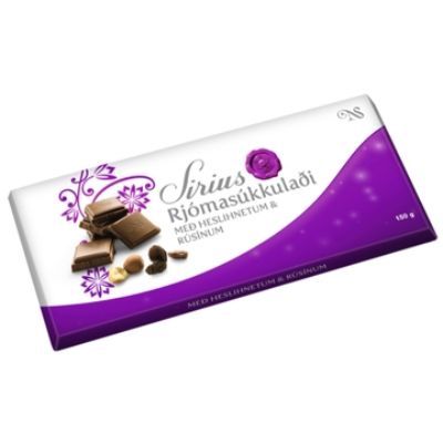 Icelandic sweaters and products - Noi Sirius Bar 150gr w/ Nuts & Rasins Candy - Shopicelandic.com