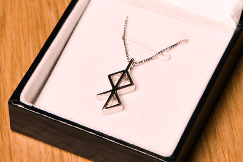 Icelandic sweaters and products - Pisces Zodiac Rune Jewelry - Shopicelandic.com
