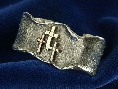 Icelandic sweaters and products - Golden Trinity Brooch Jewelry - Shopicelandic.com