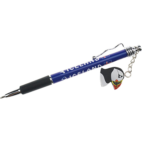 Pen ICELAND w puffin charm