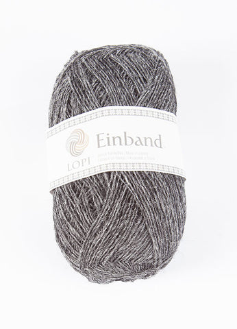 Icelandic sweaters and products - Einband 9103 Wool Yarn - Dark Grey Heather Einband Wool Yarn - Shopicelandic.com