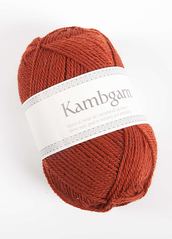 Icelandic sweaters and products - Kambgarn - 9653 Auburn Kambgarn Wool Yarn - Shopicelandic.com