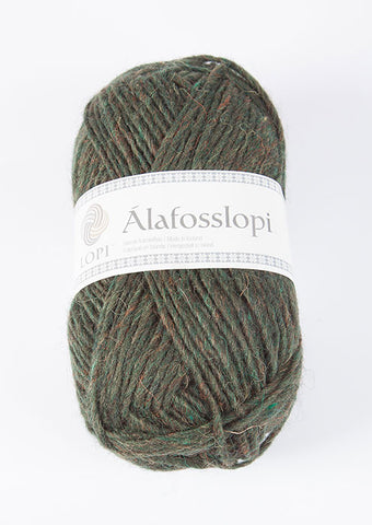Icelandic sweaters and products - Alafoss Lopi 9966 - cypress green heather Alafoss Wool Yarn - Shopicelandic.com