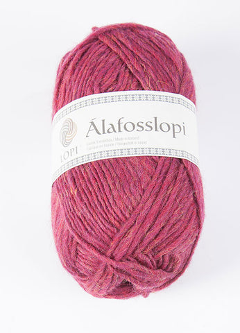 Icelandic sweaters and products - Alafoss Lopi 9969 - fuchsia heather Alafoss Wool Yarn - Shopicelandic.com