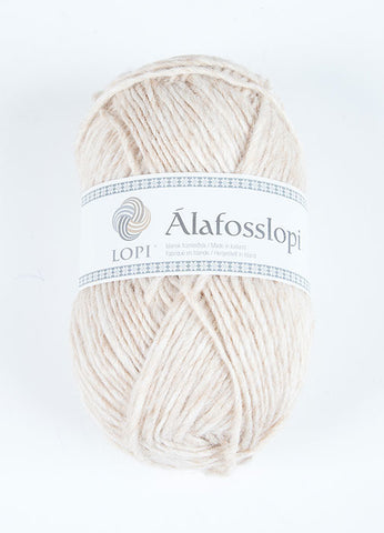 Icelandic sweaters and products - Alafoss Lopi 9972 - ecru heather Alafoss Wool Yarn - Shopicelandic.com