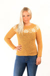 Icelandic sweaters and products - Eykt Wool Pullover Yellow Wool Sweaters - Shopicelandic.com