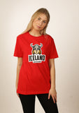 Icelandic sweaters and products - Women's Iceland T-shirt Viking Woman Tshirts - Shopicelandic.com