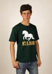 Icelandic sweaters and products - Men's Iceland Horse Tshirts - Shopicelandic.com