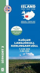 Icelandic sweaters and products - Hiking Map 3 - Kjölur, Langjökull, Kerlingarfj. - 1:100.000 Maps - Shopicelandic.com