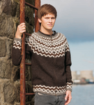 Icelandic sweaters and products - Hlekkur / Chain - knitting kit Wool Knitting Kit - Shopicelandic.com