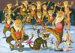 Icelandic sweaters and products - Yule Lads Circus - Jigsaw Puzzle (1000pcs) Puzzle - Shopicelandic.com